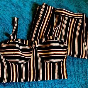 Women’s New matching crop top and pants